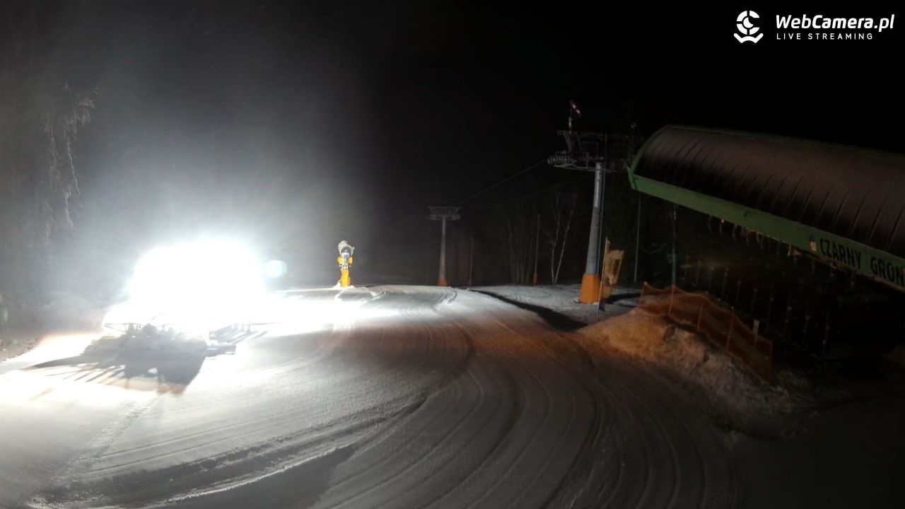 CZARNY GROŃ - Rzyki górna stacja - 27 grudzień 2025, 22:35