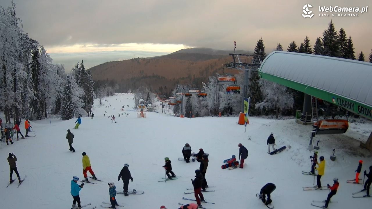 CZARNY GROŃ - Rzyki górna stacja - 27 grudzień 2025, 14:42