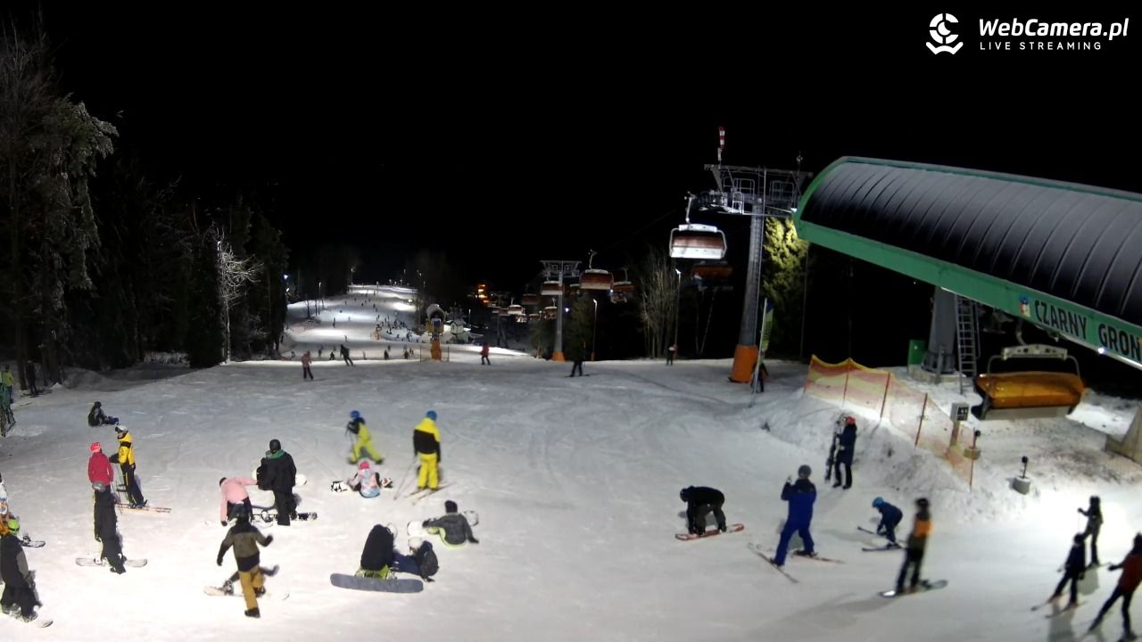 CZARNY GROŃ - Rzyki górna stacja - 27 grudzień 2025, 19:46
