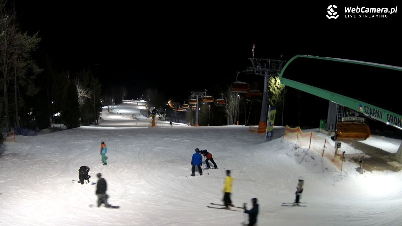 CZARNY GROŃ - Rzyki górna stacja - 22 styczeń 2026, 20:37
