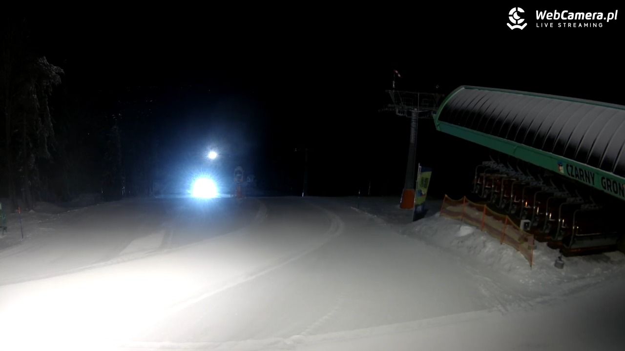 CZARNY GROŃ - Rzyki górna stacja - 30 grudzień 2025, 22:13