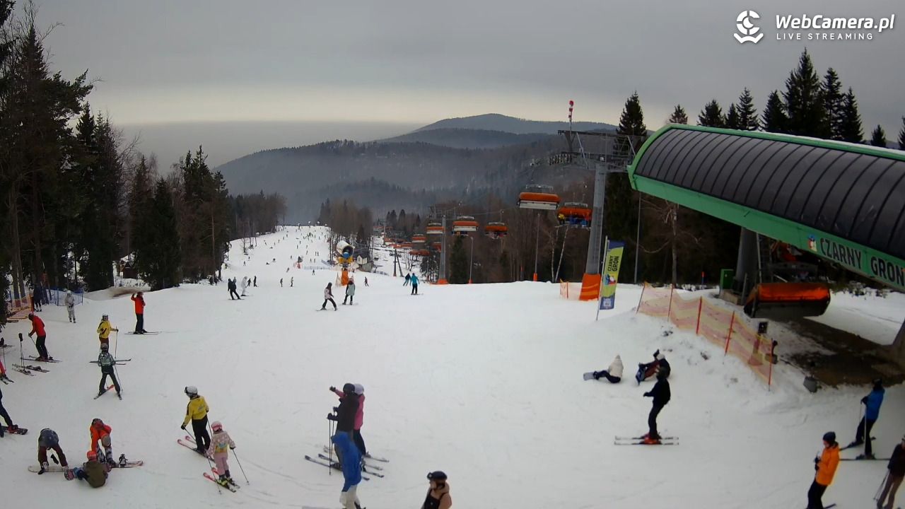 CZARNY GROŃ - Rzyki górna stacja - 24 styczeń 2026, 12:29