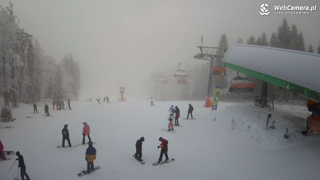 CZARNY GROŃ - Rzyki górna stacja - 27 grudzień 2025, 10:46