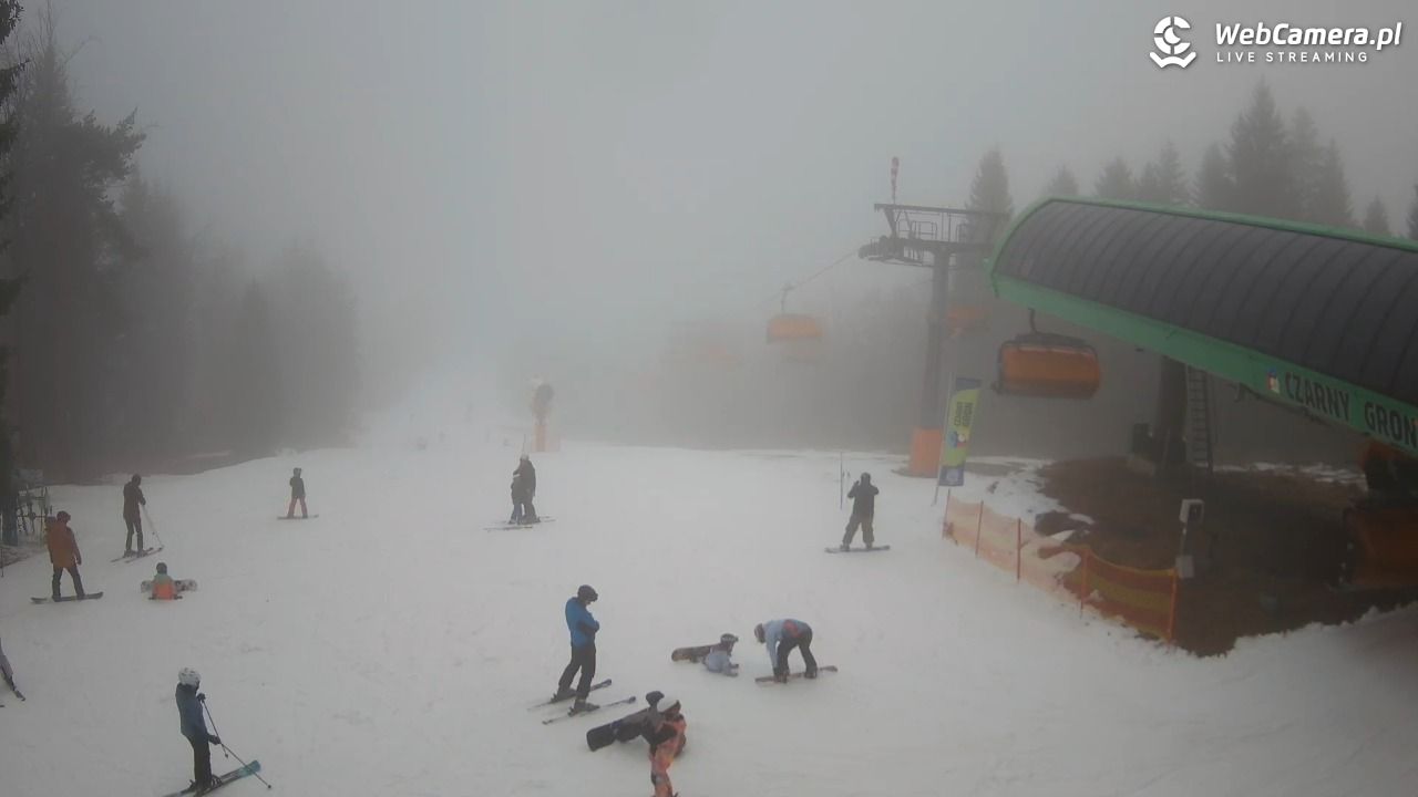 CZARNY GROŃ - Rzyki górna stacja - 14 grudzień 2025, 10:17
