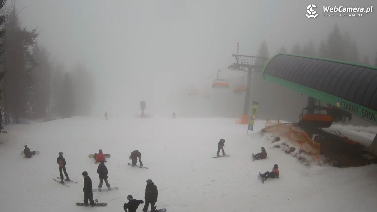 CZARNY GROŃ - Rzyki górna stacja - 07 luty 2026, 14:27