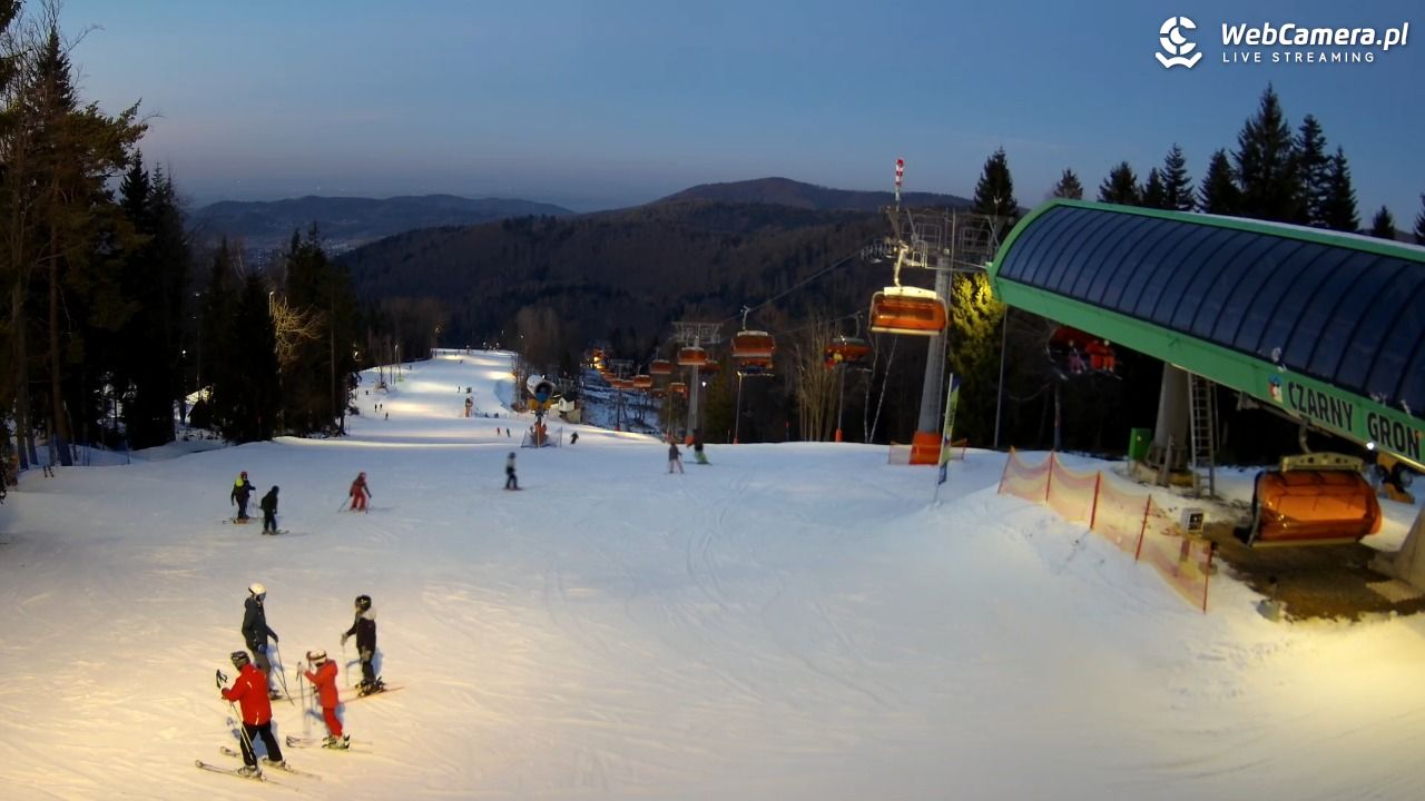 CZARNY GROŃ - Rzyki górna stacja - 26 luty 2026, 17:41