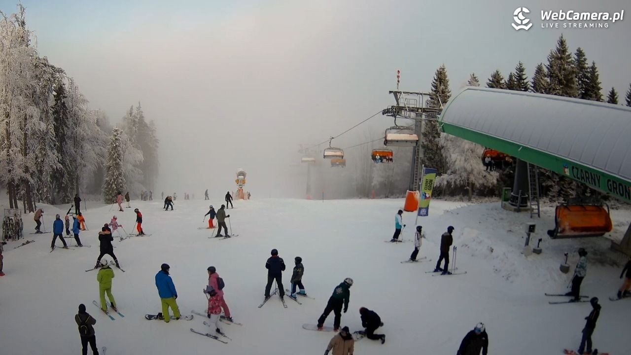 CZARNY GROŃ - Rzyki górna stacja - 27 grudzień 2025, 12:28