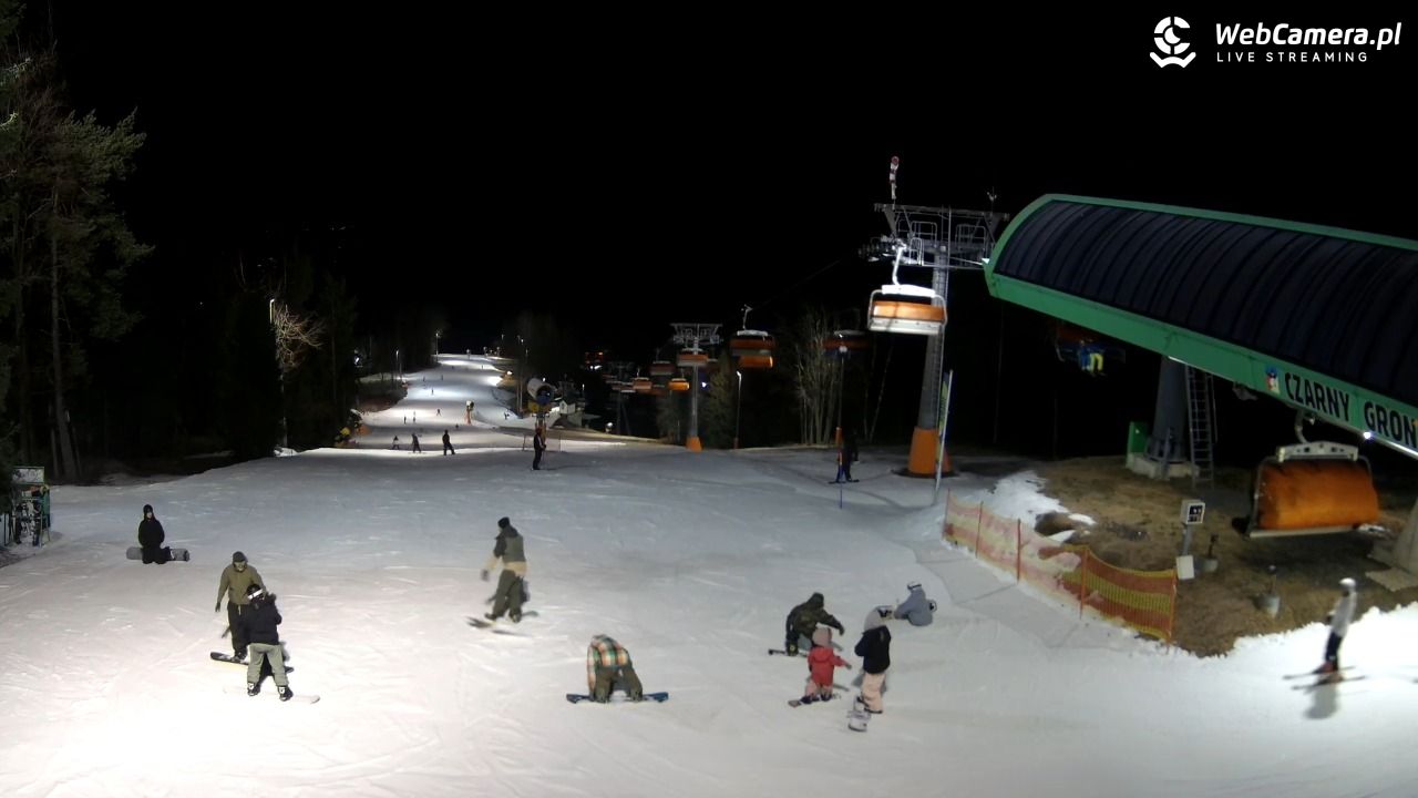 CZARNY GROŃ - Rzyki górna stacja - 14 grudzień 2025, 19:32