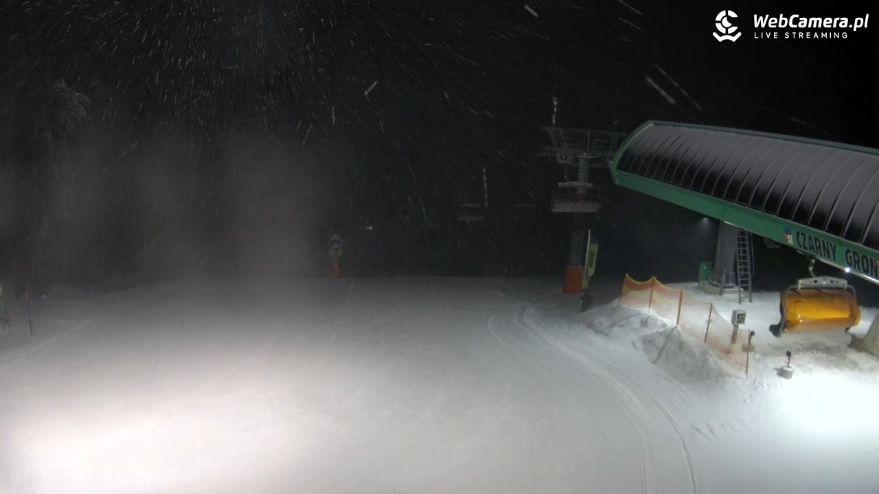 CZARNY GROŃ - Rzyki górna stacja - 31 grudzień 2025, 06:39
