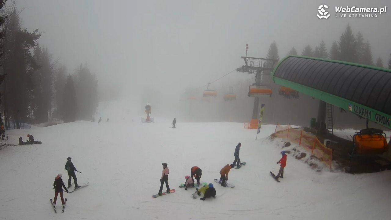 CZARNY GROŃ - Rzyki górna stacja - 07 luty 2026, 10:53