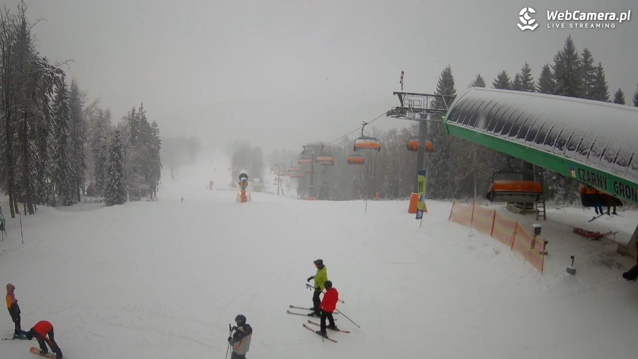 CZARNY GROŃ - Rzyki górna stacja - 01 styczeń 2026, 08:23