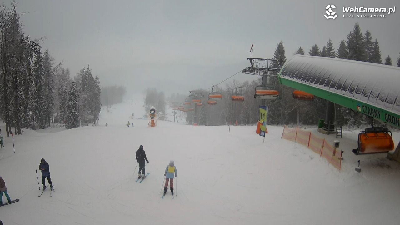 CZARNY GROŃ - Rzyki górna stacja - 01 styczeń 2026, 08:36