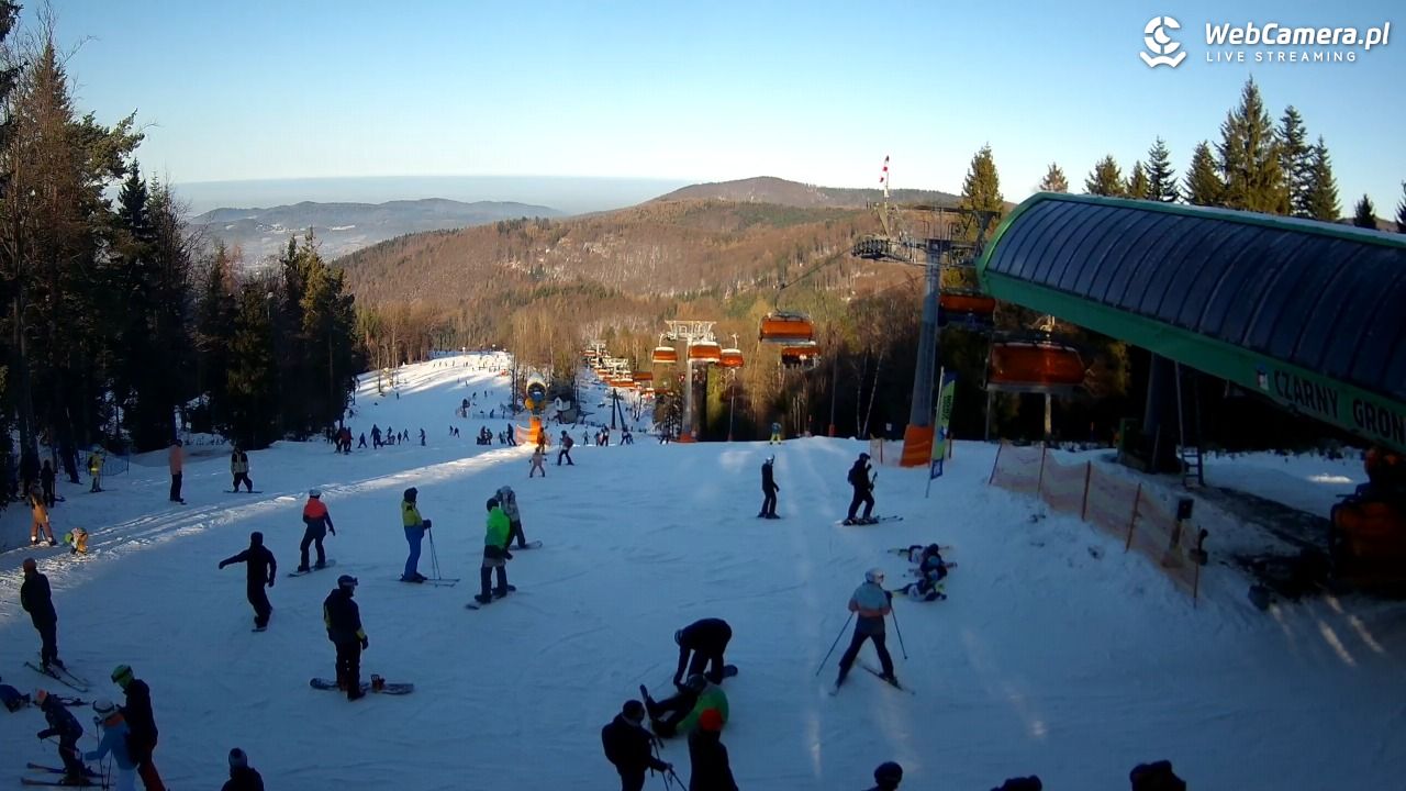 CZARNY GROŃ - Rzyki górna stacja - 17 styczeń 2026, 13:50