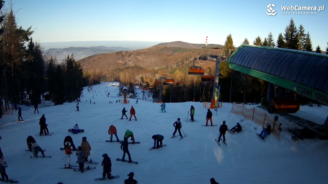 CZARNY GROŃ - Rzyki górna stacja - 17 styczeń 2026, 14:16