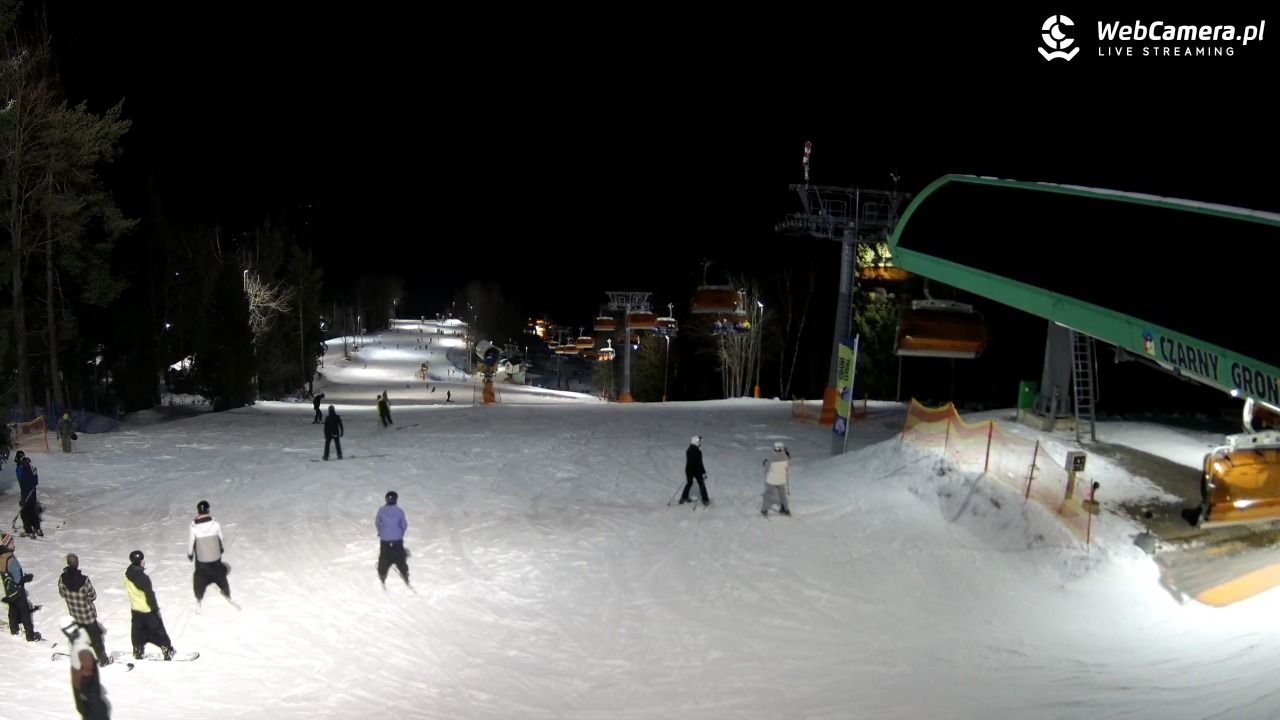 CZARNY GROŃ - Rzyki górna stacja - 22 styczeń 2026, 19:03