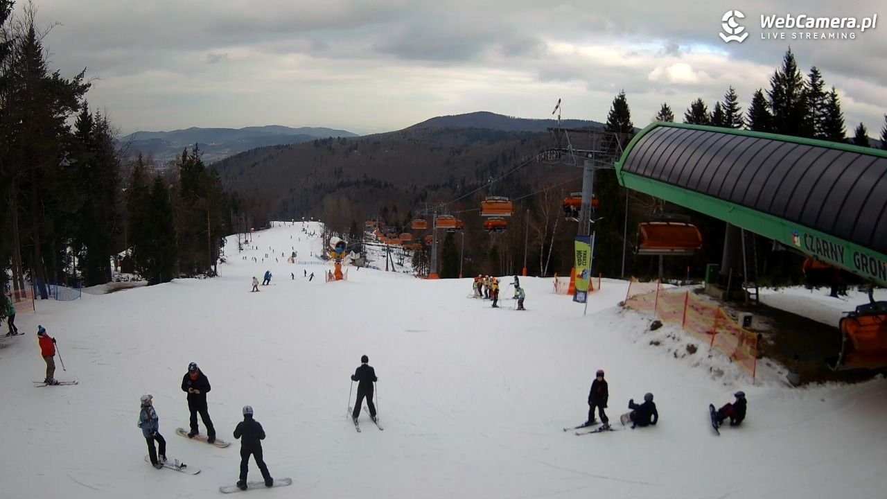 CZARNY GROŃ - Rzyki górna stacja - 27 styczeń 2026, 11:47