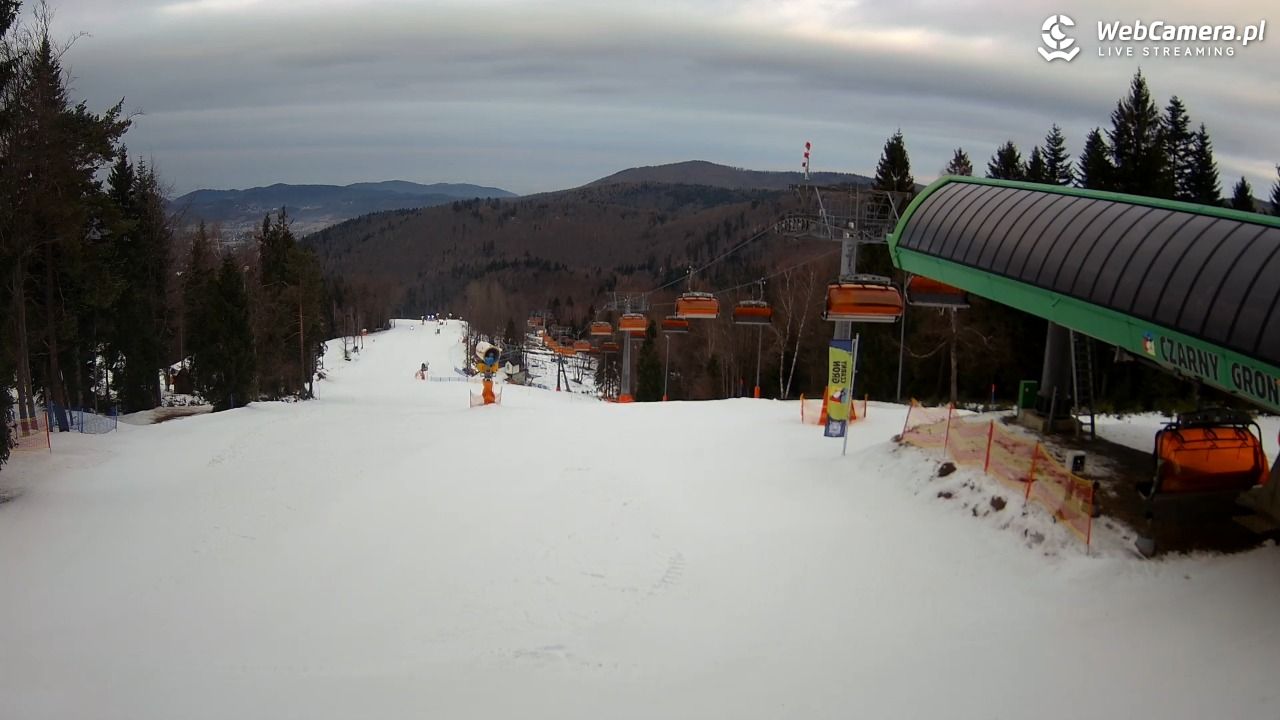 CZARNY GROŃ - Rzyki górna stacja - 27 styczeń 2026, 15:24