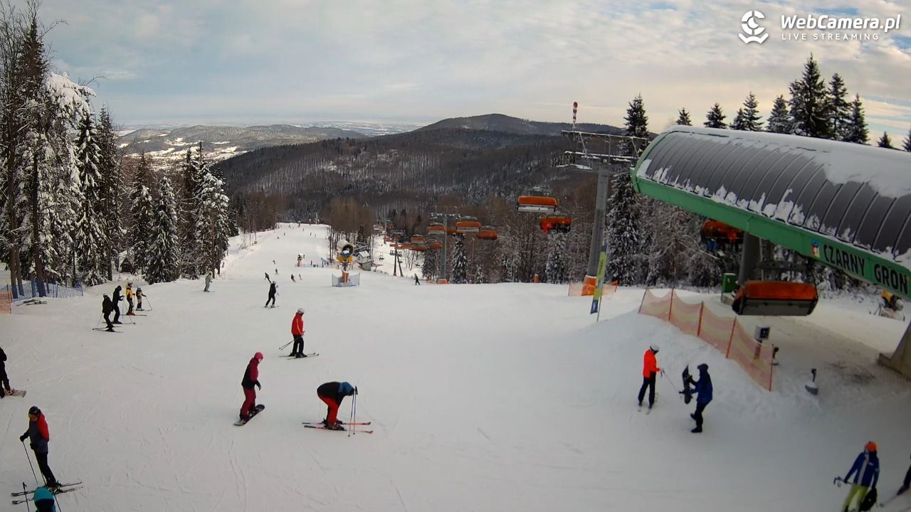 CZARNY GROŃ - Rzyki górna stacja - 21 luty 2026, 08:28