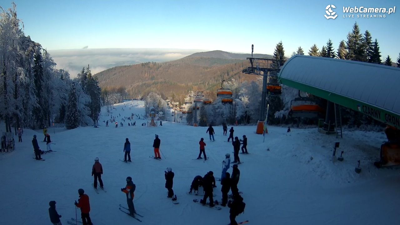 CZARNY GROŃ - Rzyki górna stacja - 27 grudzień 2025, 13:23