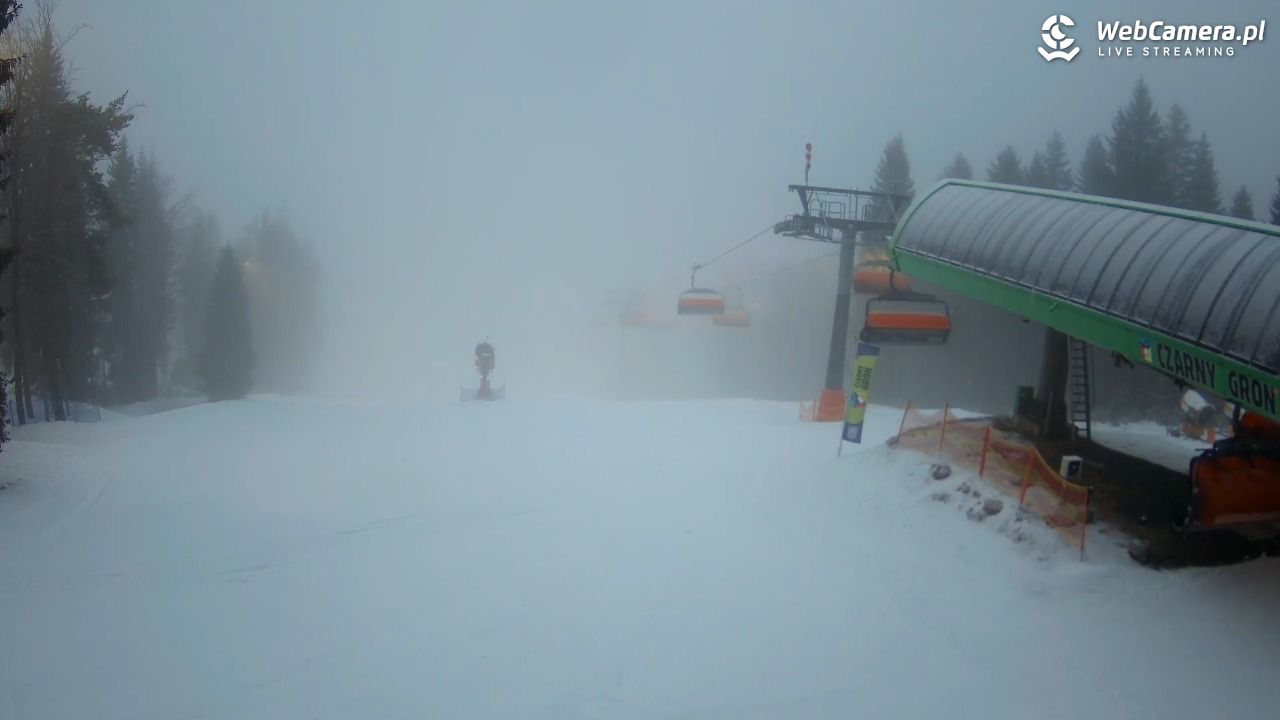 CZARNY GROŃ - Rzyki górna stacja - 08 luty 2026, 07:02