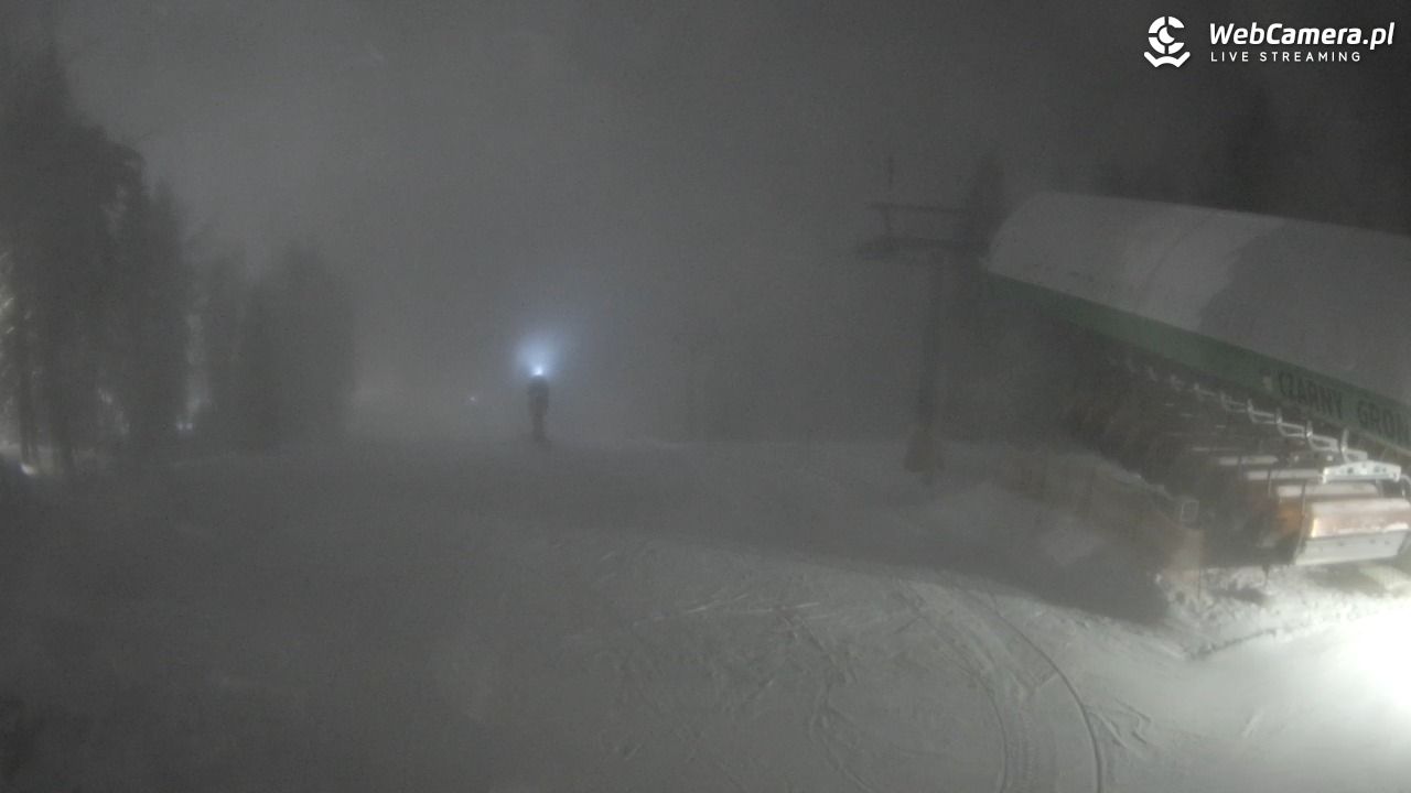 CZARNY GROŃ - Rzyki górna stacja - 07 styczeń 2026, 21:43