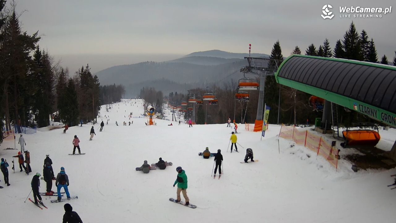 CZARNY GROŃ - Rzyki górna stacja - 24 styczeń 2026, 14:18