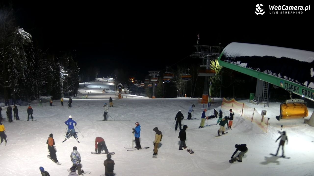 CZARNY GROŃ - Rzyki górna stacja - 14 styczeń 2026, 18:15