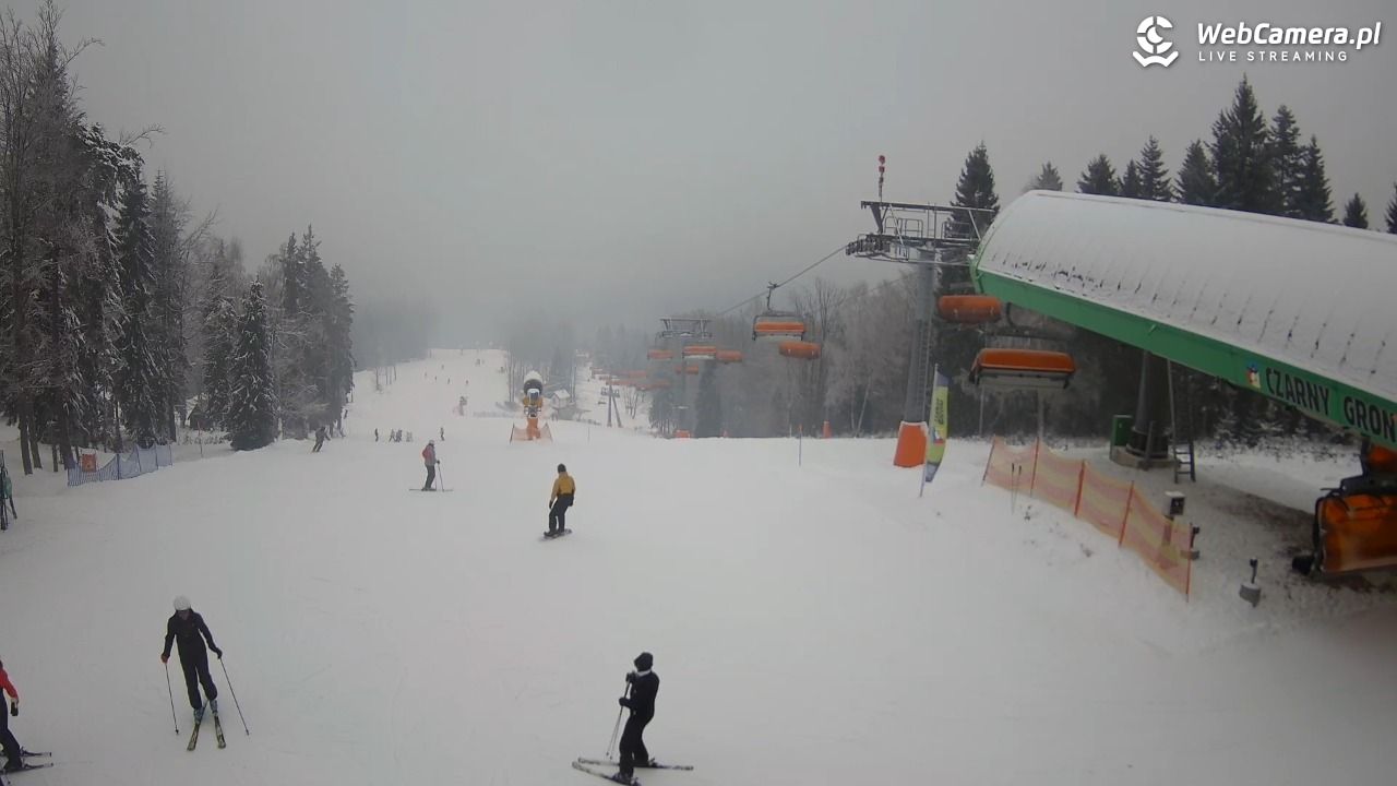 CZARNY GROŃ - Rzyki górna stacja - 07 styczeń 2026, 10:53
