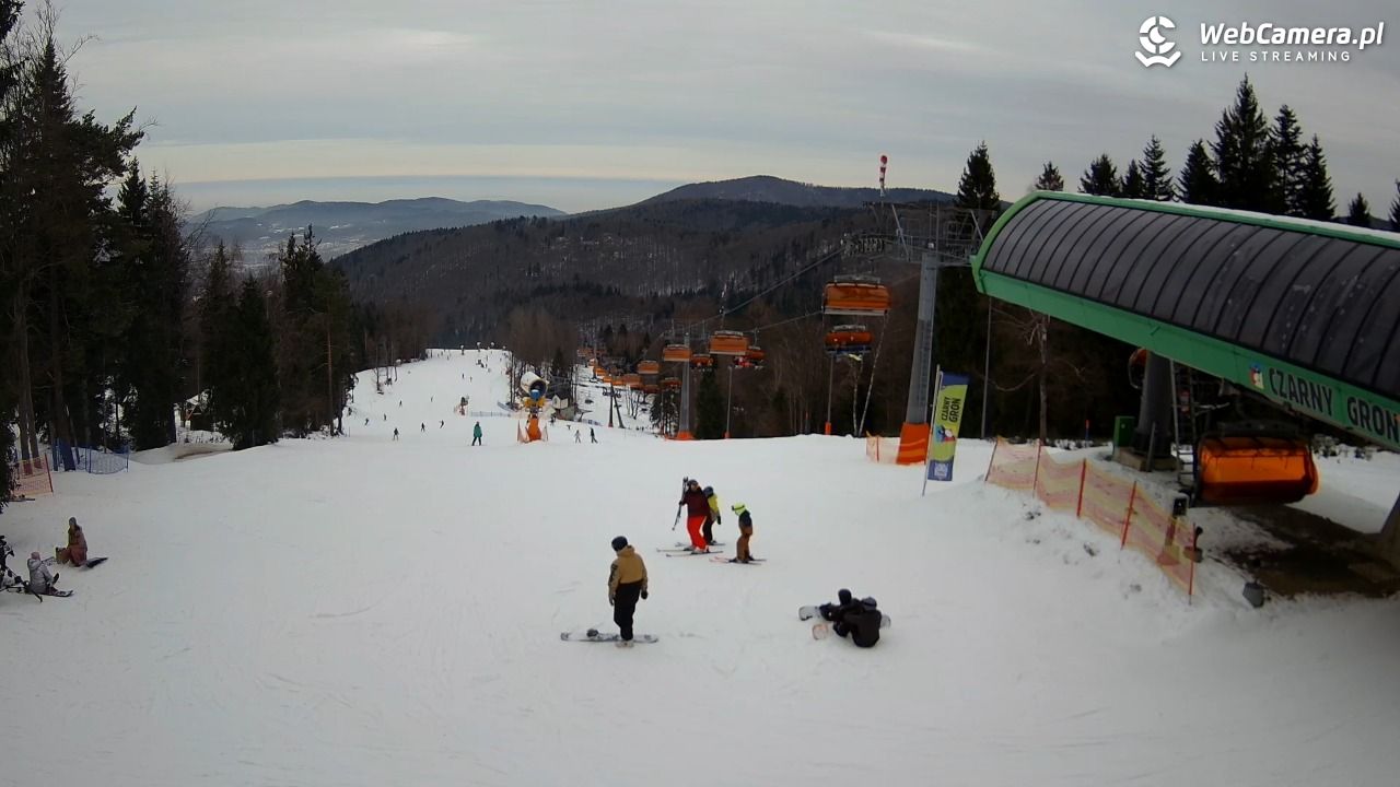 CZARNY GROŃ - Rzyki górna stacja - 22 styczeń 2026, 14:00