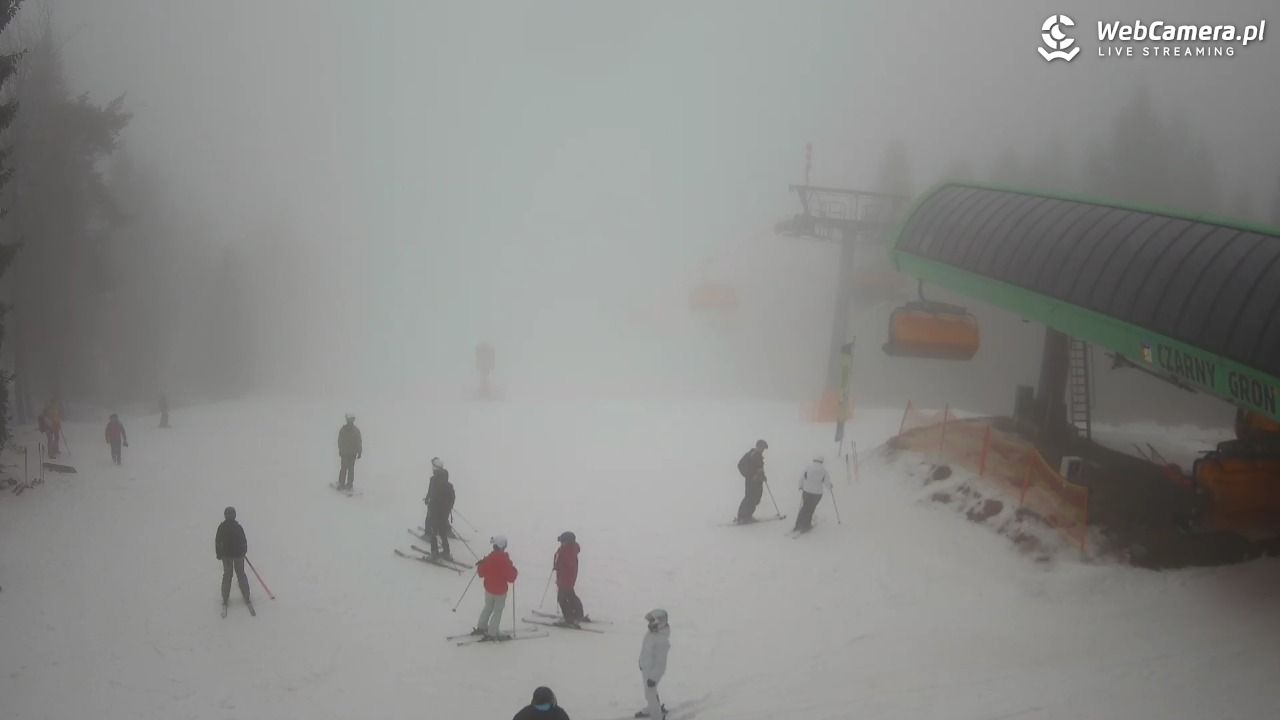 CZARNY GROŃ - Rzyki górna stacja - 07 luty 2026, 12:05