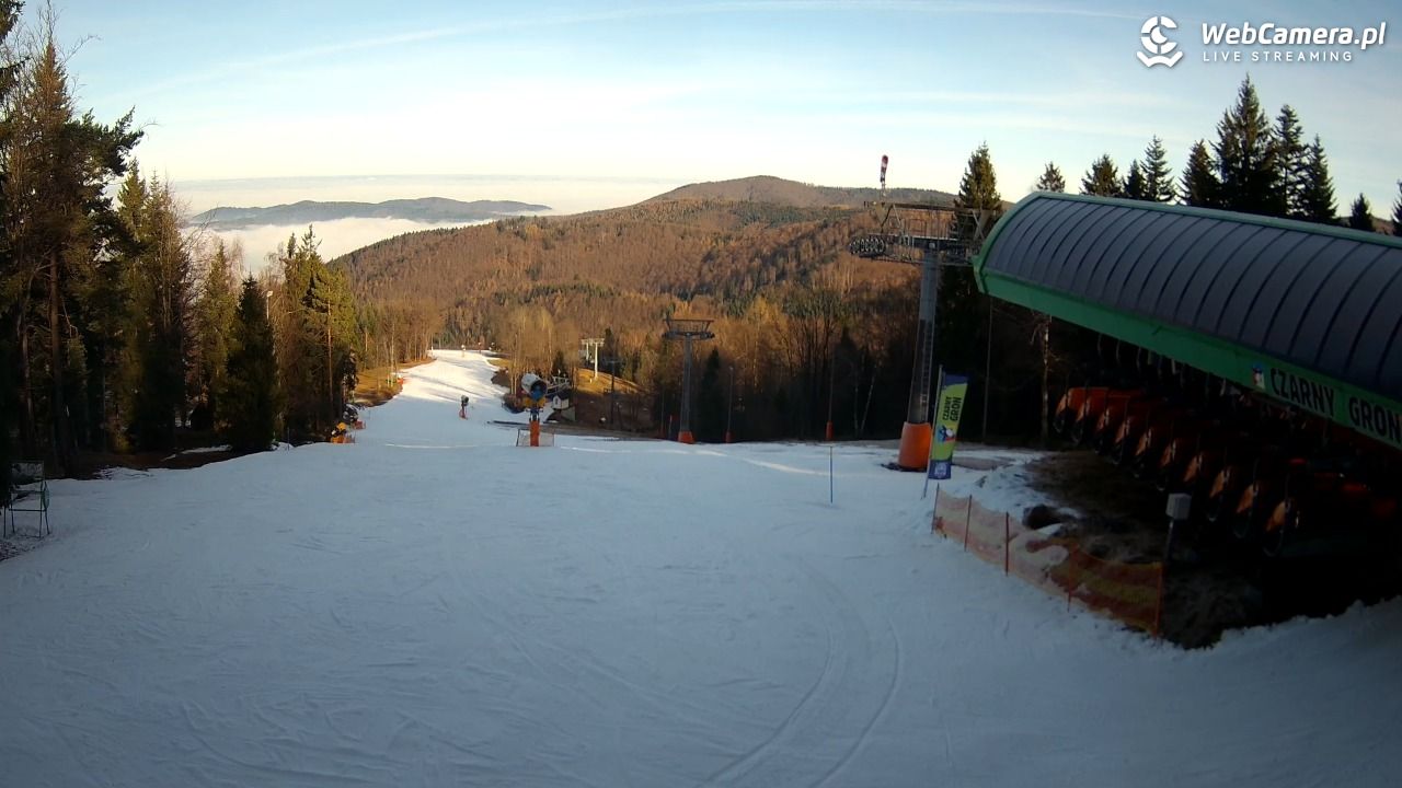 CZARNY GROŃ - Rzyki górna stacja - 15 grudzień 2025, 10:47