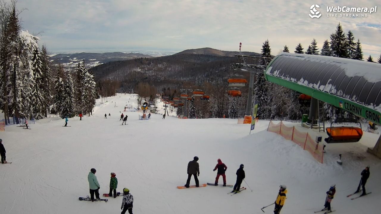 CZARNY GROŃ - Rzyki górna stacja - 21 luty 2026, 08:35