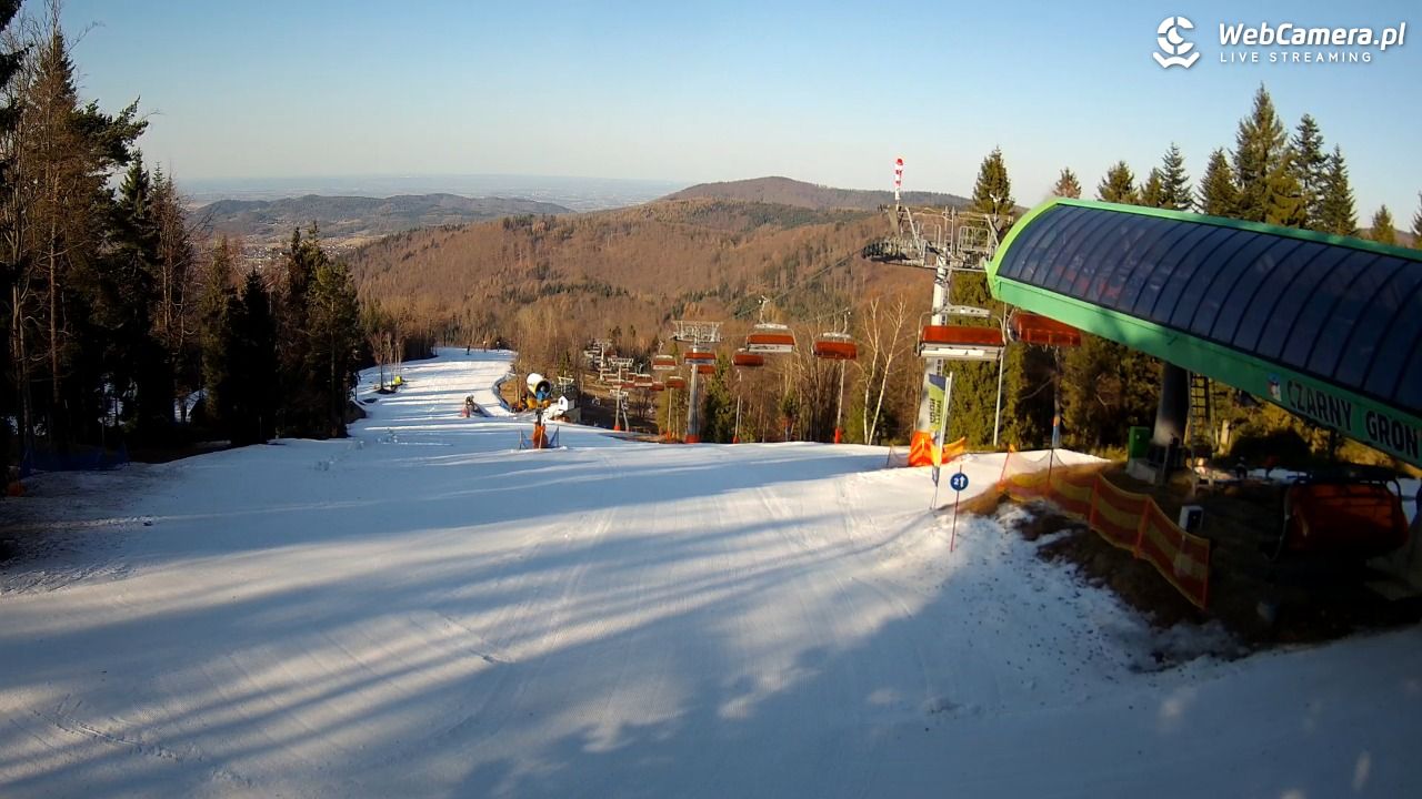CZARNY GROŃ - Rzyki górna stacja - 14 marzec 2026, 15:43