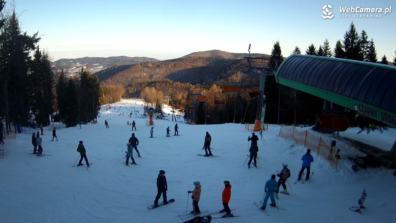 CZARNY GROŃ - Rzyki górna stacja - 17 styczeń 2026, 09:17