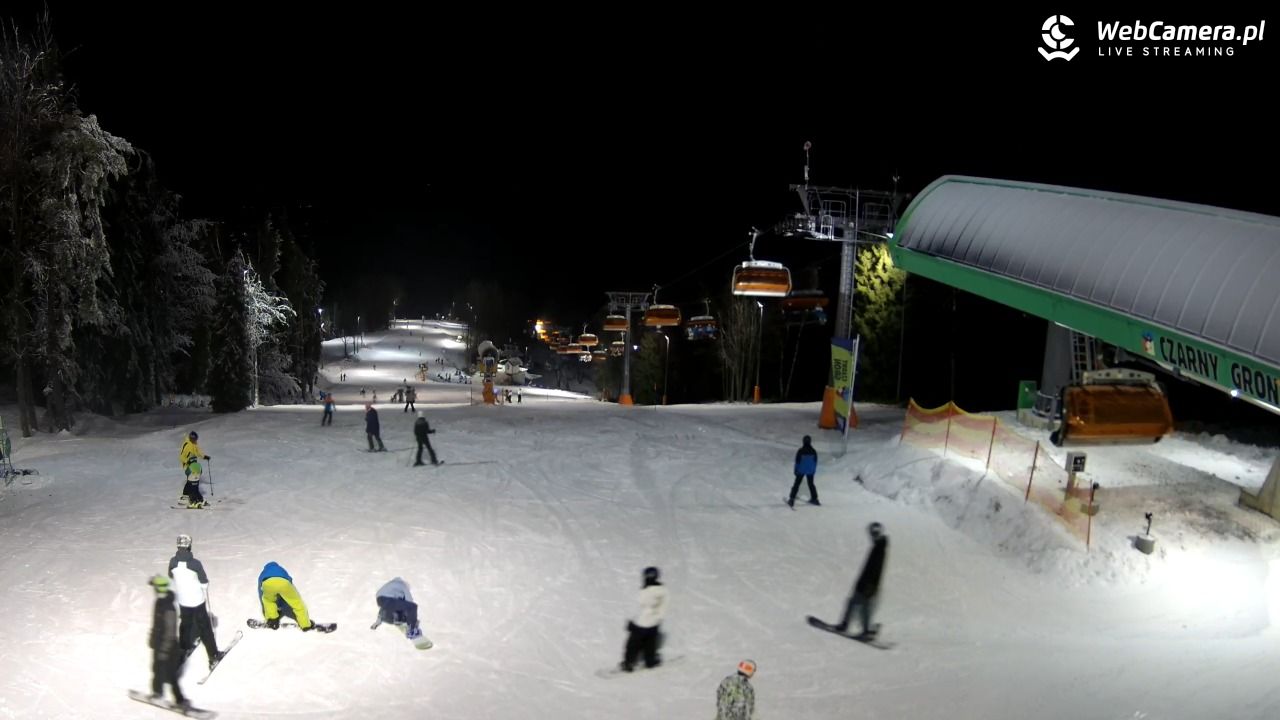 CZARNY GROŃ - Rzyki górna stacja - 27 grudzień 2025, 17:35