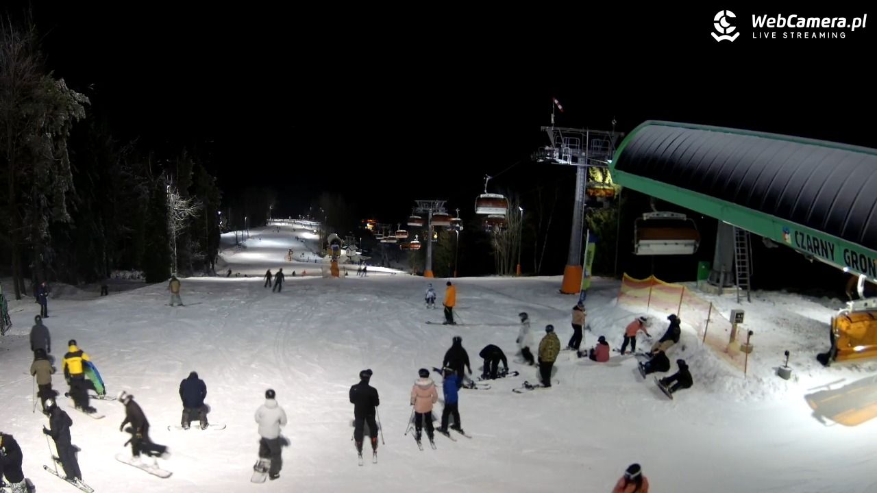 CZARNY GROŃ - Rzyki górna stacja - 27 grudzień 2025, 19:53