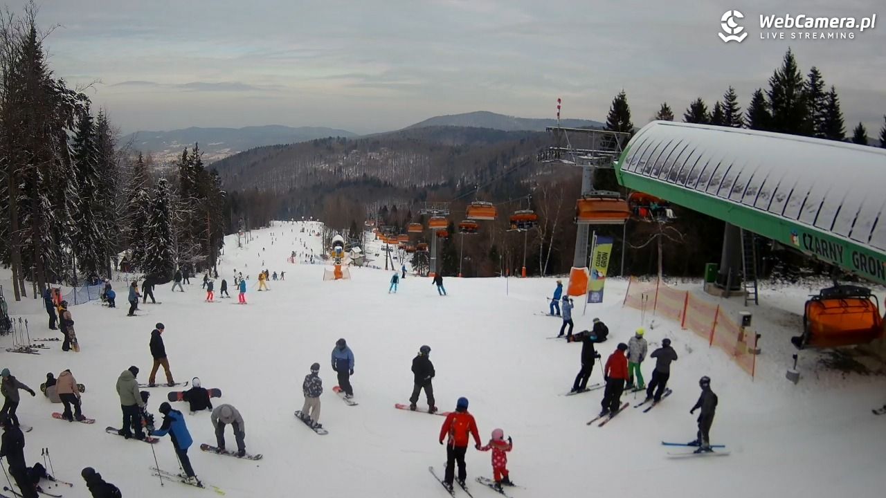 CZARNY GROŃ - Rzyki górna stacja - 06 styczeń 2026, 12:22