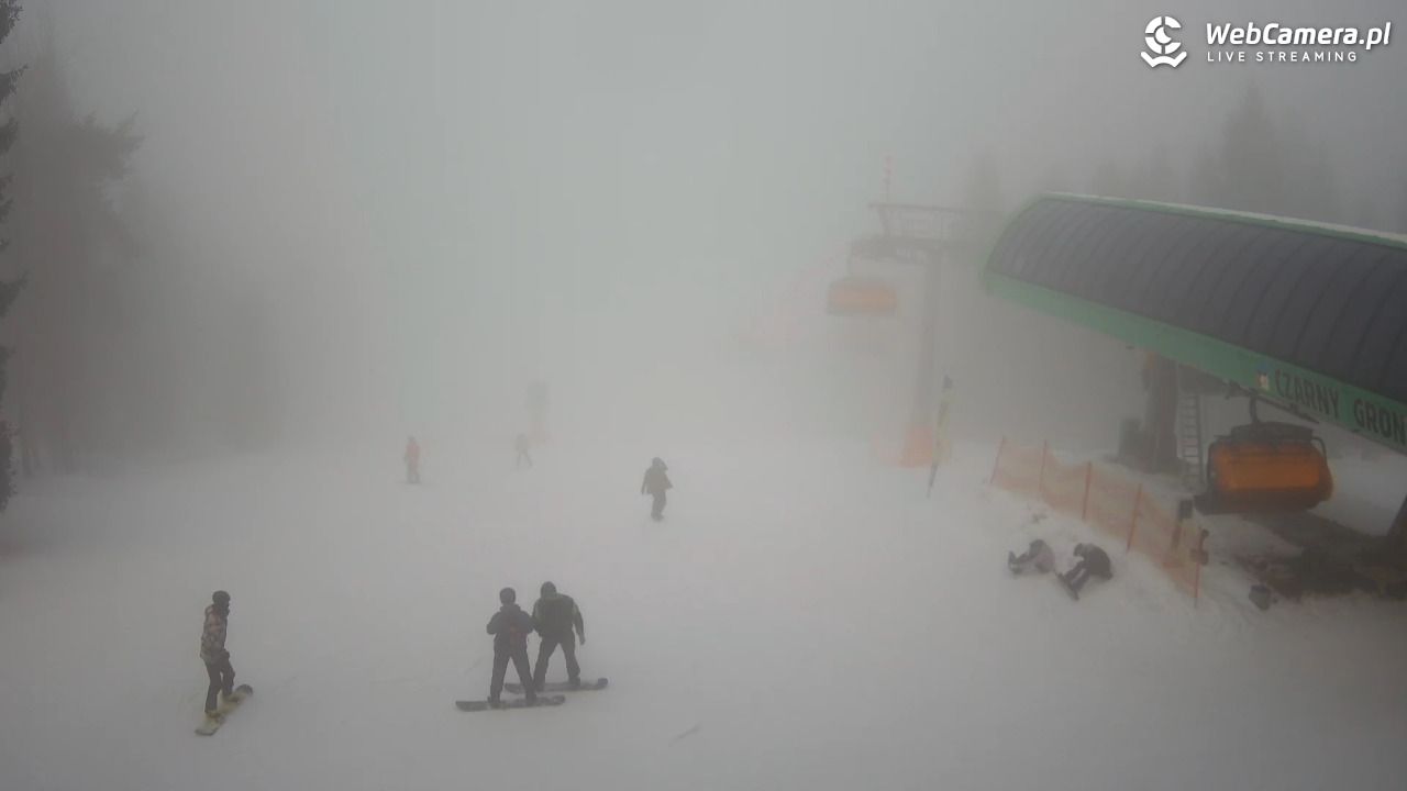 CZARNY GROŃ - Rzyki górna stacja - 16 styczeń 2026, 14:07