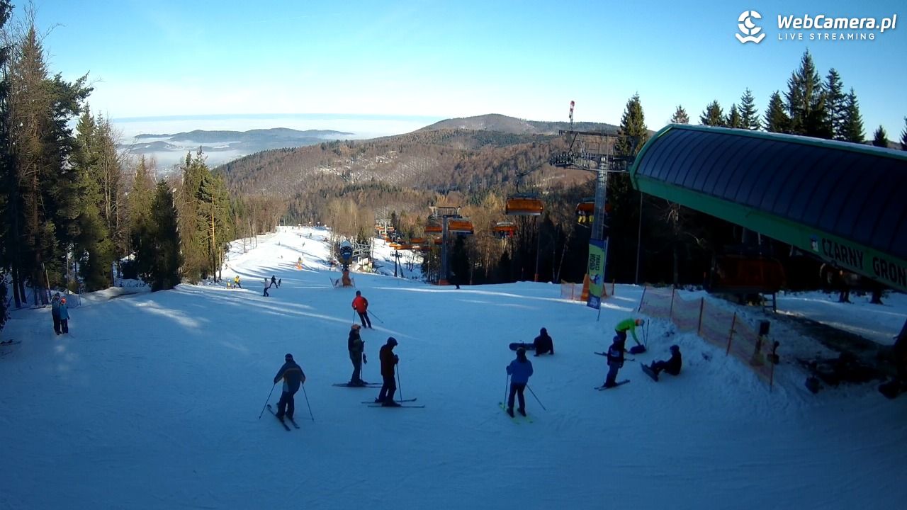CZARNY GROŃ - Rzyki górna stacja - 16 styczeń 2026, 11:11