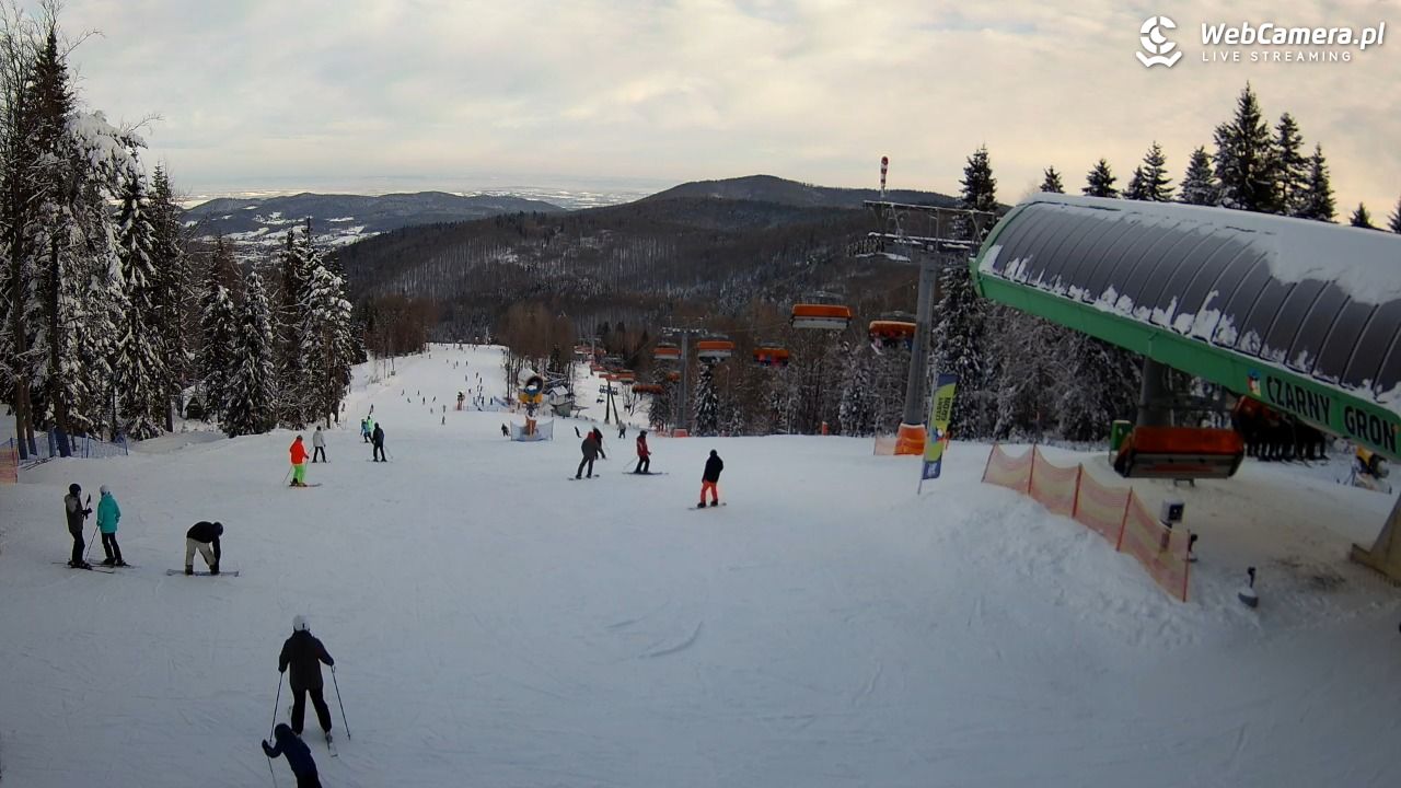 CZARNY GROŃ - Rzyki górna stacja - 21 luty 2026, 09:04