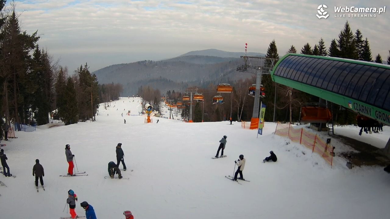 CZARNY GROŃ - Rzyki górna stacja - 23 styczeń 2026, 12:25