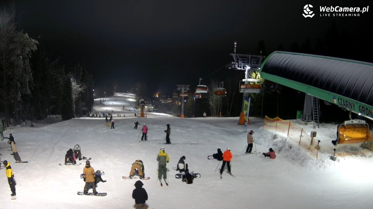 CZARNY GROŃ - Rzyki górna stacja - 27 grudzień 2025, 20:25