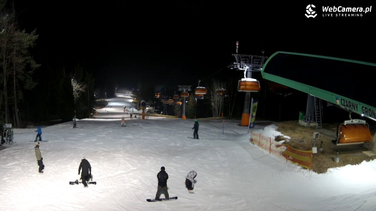CZARNY GROŃ - Rzyki górna stacja - 13 grudzień 2025, 18:59