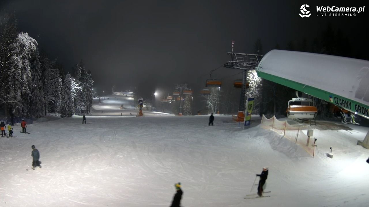 CZARNY GROŃ - Rzyki górna stacja - 13 styczeń 2026, 19:50