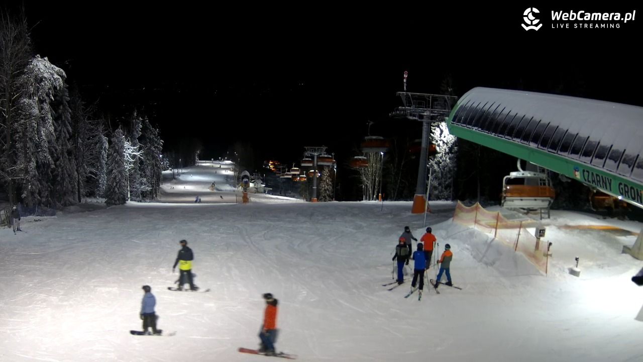 CZARNY GROŃ - Rzyki górna stacja - 12 styczeń 2026, 19:48