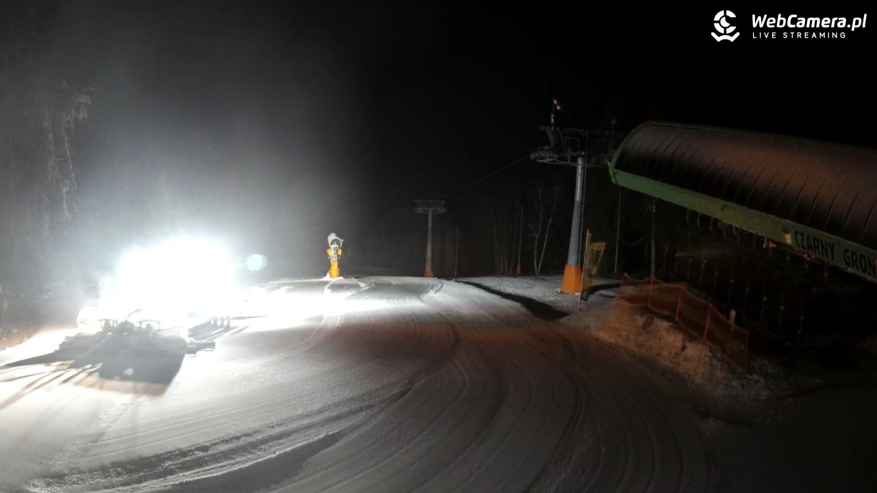 CZARNY GROŃ - Rzyki górna stacja - 27 grudzień 2025, 22:35