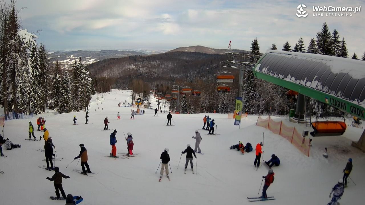 CZARNY GROŃ - Rzyki górna stacja - 21 luty 2026, 10:07