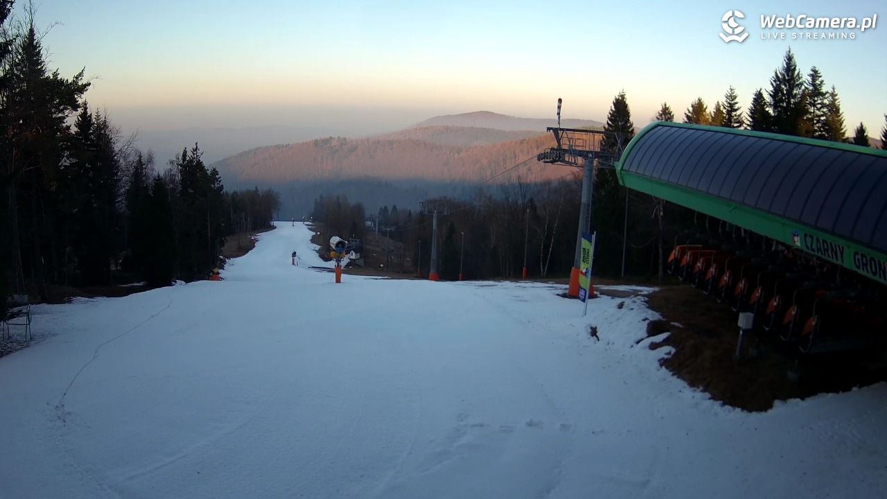CZARNY GROŃ - Rzyki górna stacja - 19 grudzień 2025, 14:51