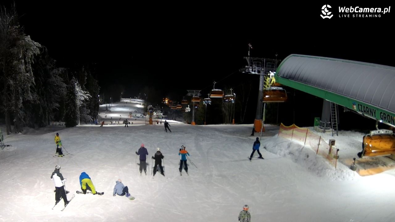 CZARNY GROŃ - Rzyki górna stacja - 27 grudzień 2025, 17:35