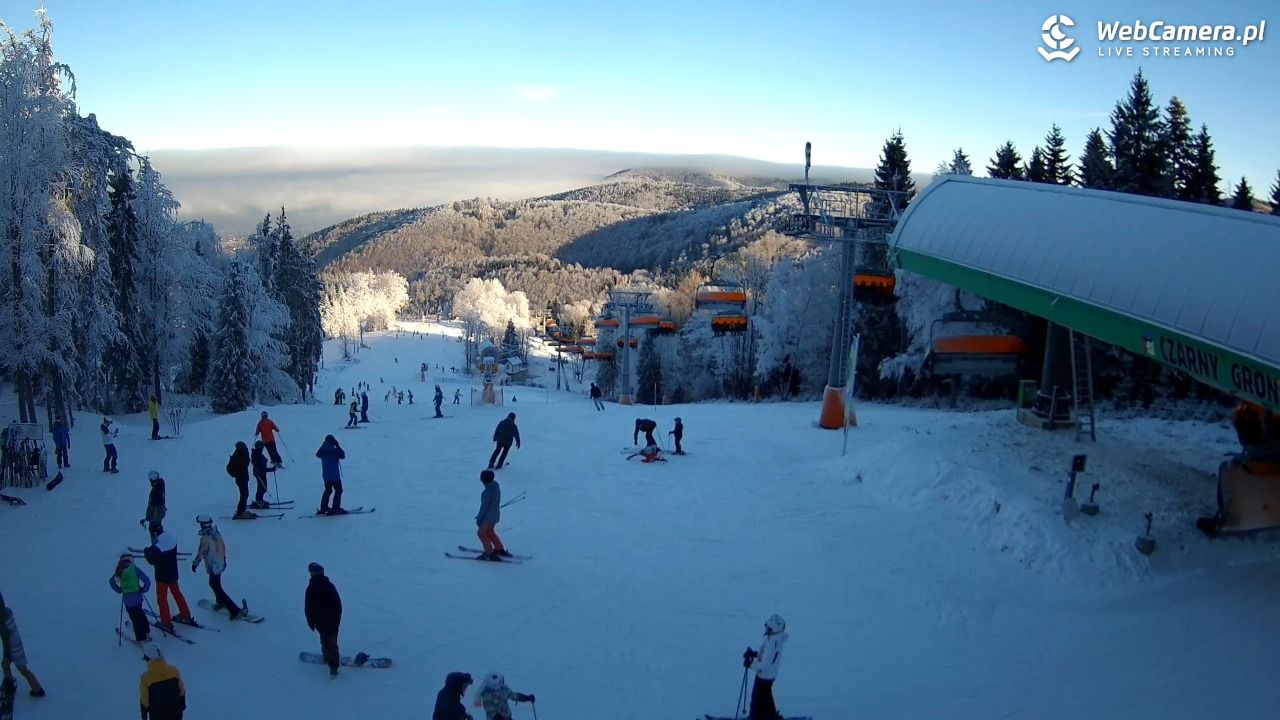 CZARNY GROŃ - Rzyki górna stacja - 27 grudzień 2025, 09:34